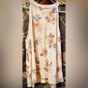 W5 floral halter top for sale never been worn